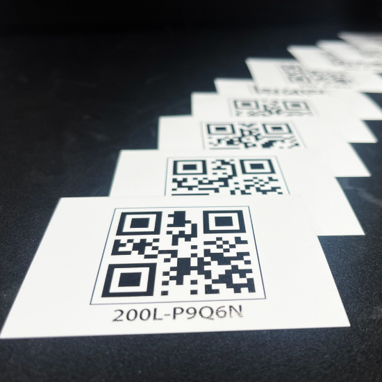 Qr Code Stickers l Action Labels