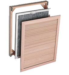 Weatherproof louvre l Woodflo Manufacturing