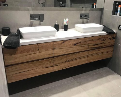 Rustic Timber Vanity | Jaks Timber